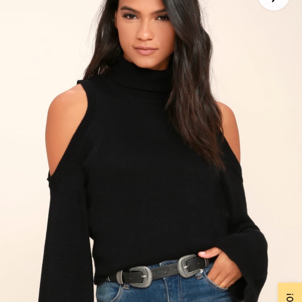 Lulu’s Spoiler Alert Turtleneck Sweater